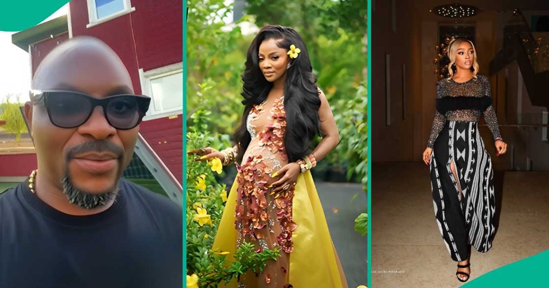 Isaac Fayose shades Toke Makinwa over her pregnnacy.