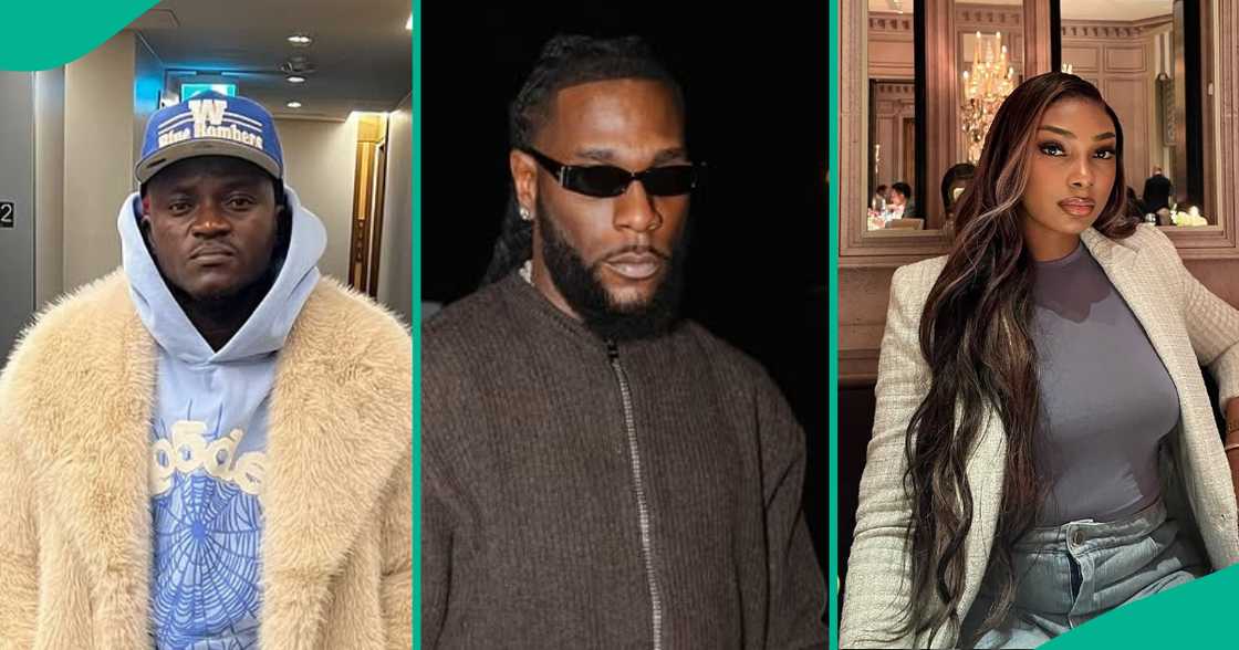 Nigerian singer Portable weighs into the drama involving Burna Boy and socialite, Sophia Egbueje. Nigerian singer Portable weighs into the drama involving Burna Boy and socialite, Sophia Egbueje.