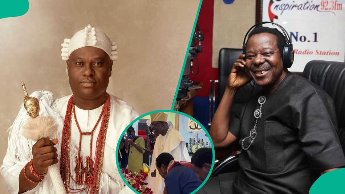 King Sunny Ade and Ooni of Ife meet at birthday party, clip trends