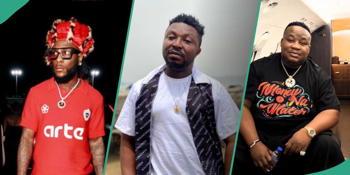 Burna Boy gifts $30k to Cubana Chiefpriest's alleged brother Burna Boy gifts $30k to Cubana Chiefpriest's alleged brother