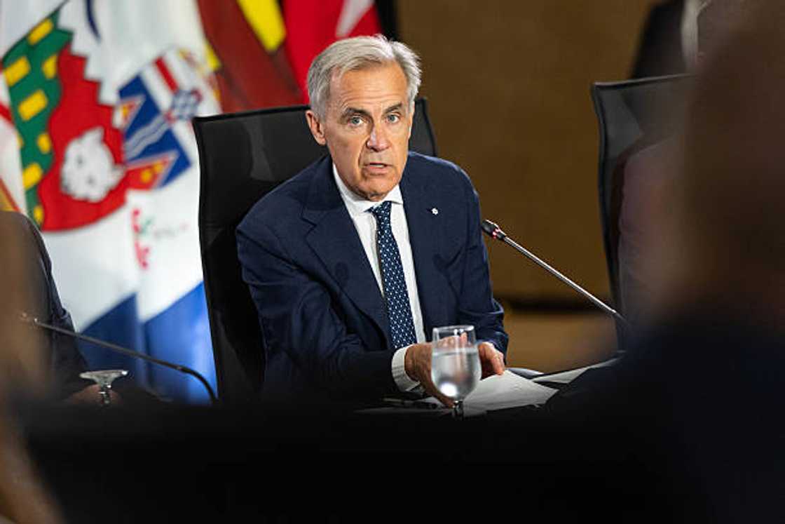 Mark Carney a wajen wani taro