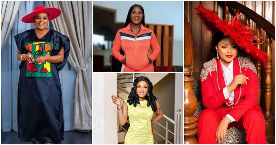 Photos of Mercy Johnson, Iyabo Ojo, Regina Daniels and Funke Akindele Photos of Mercy Johnson, Iyabo Ojo, Regina Daniels and Funke Akindele