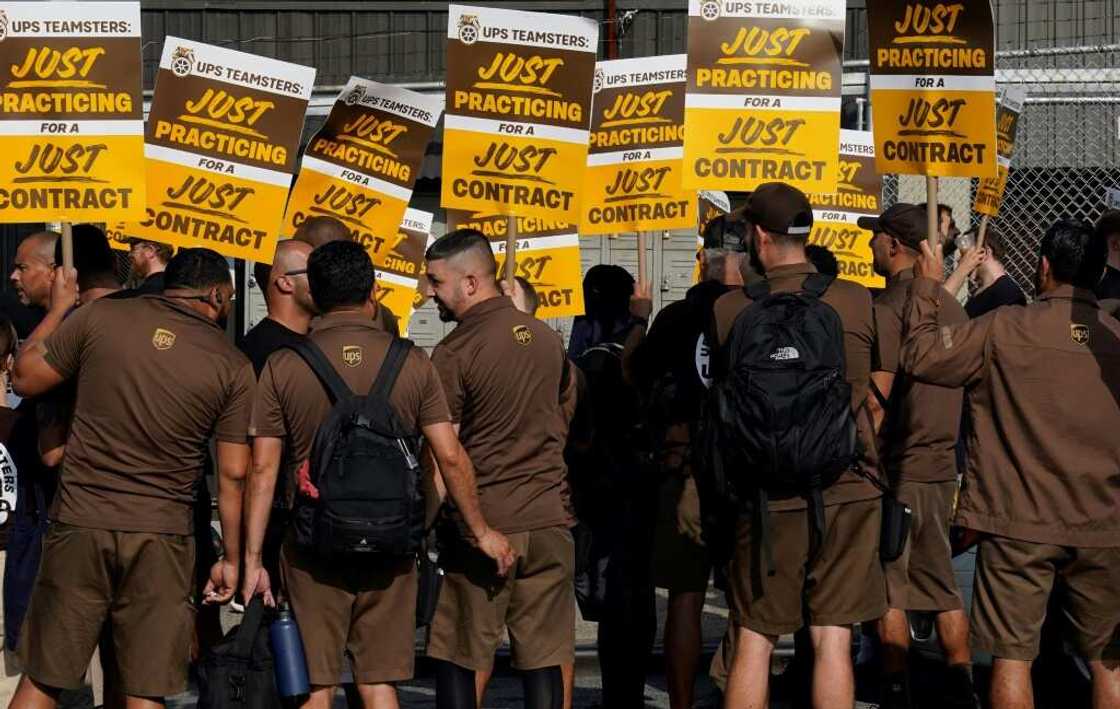 UPS workers held 'practice picket' events earlier this month prior to announcing a tentative agreement with UPS UPS workers held 'practice picket' events earlier this month prior to announcing a tentative agreement with UPS