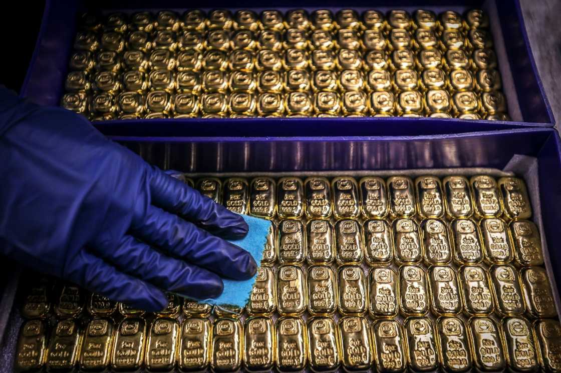 Bullion hit a fresh record high on geopolitical tensions as traders keep track of developments in the Middle East