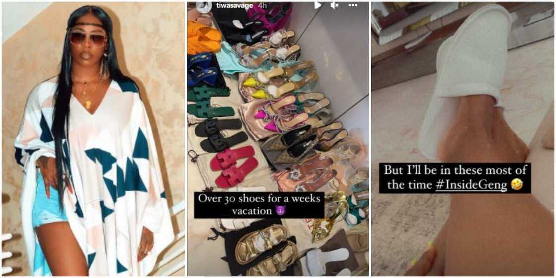 Tiwa Savage goes on vacation in Ghana Tiwa Savage goes on vacation in Ghana