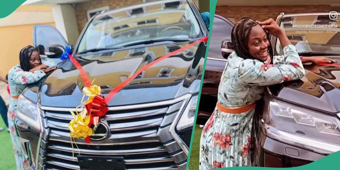 Adeyink Alaseyori gets a brand new whip