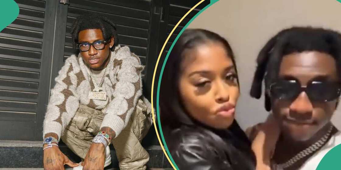 Singer Shallipopi's main girlfriend accuses him of cheating Singer Shallipopi's main girlfriend accuses him of cheating