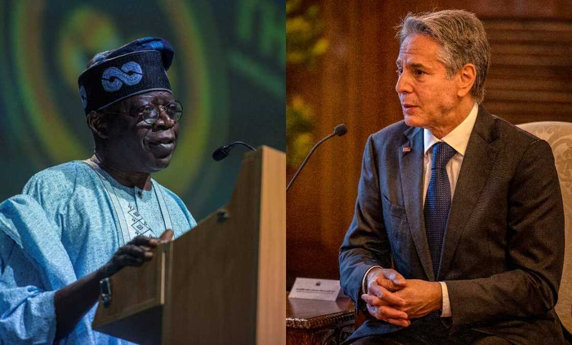 Tinubu, Blinken Tinubu, Blinken