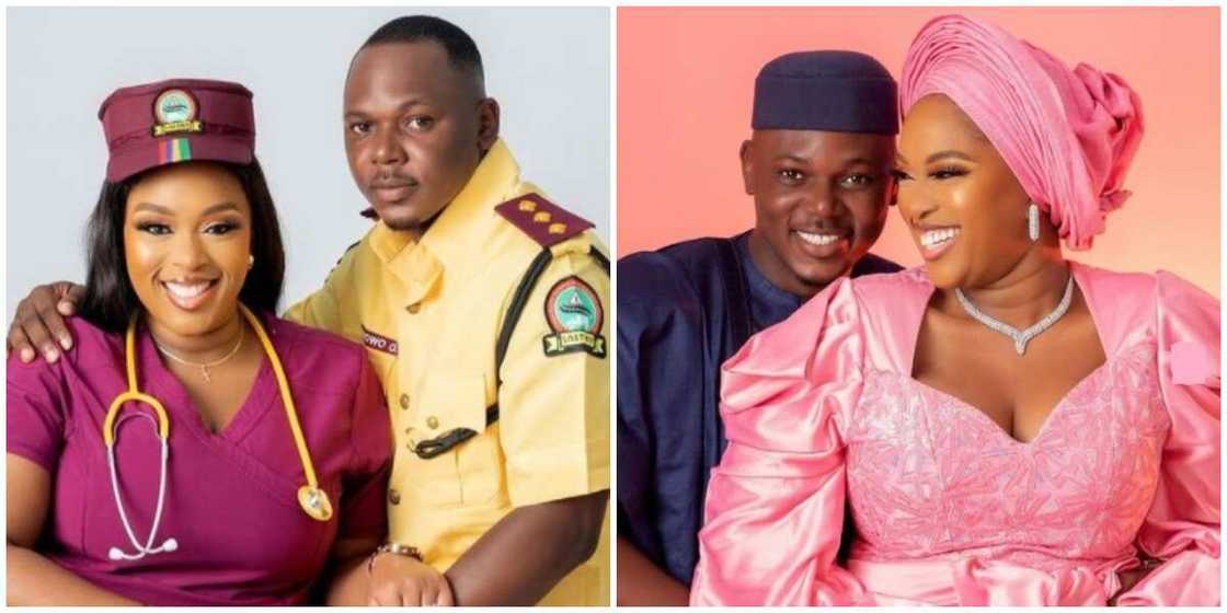 Photos of a Nigerian couple. Photos of a Nigerian couple.