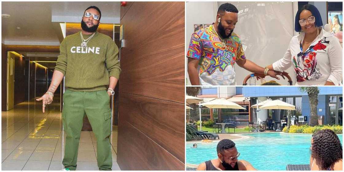 Singer Kcee and wife Ijeoma on vacation. Singer Kcee and wife Ijeoma on vacation.