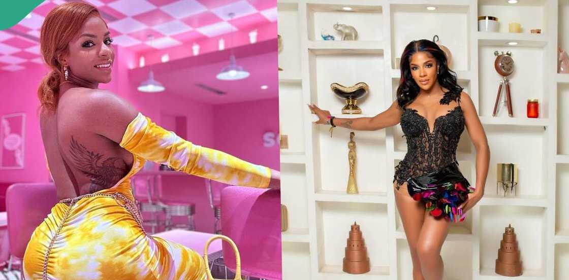 Venita Akpofure shows off price of items