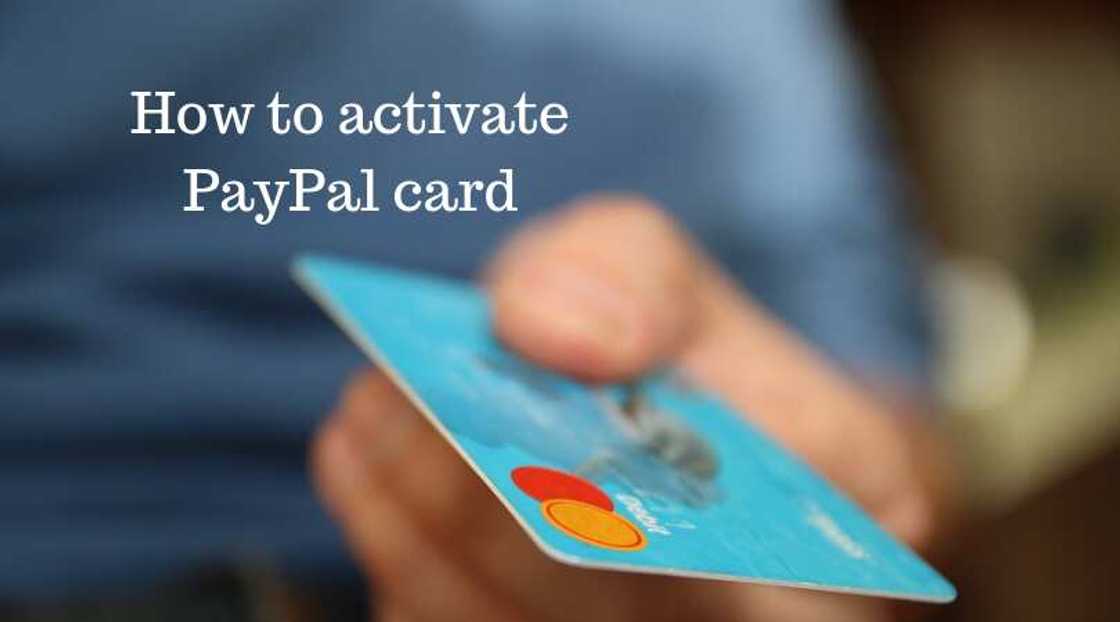 Activate PayPal Mastercard credit card