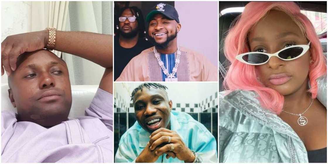 Davido, Zlatan Ibile mock Isreal after his apology to DJ Cuppy Davido, Zlatan Ibile mock Isreal after his apology to DJ Cuppy