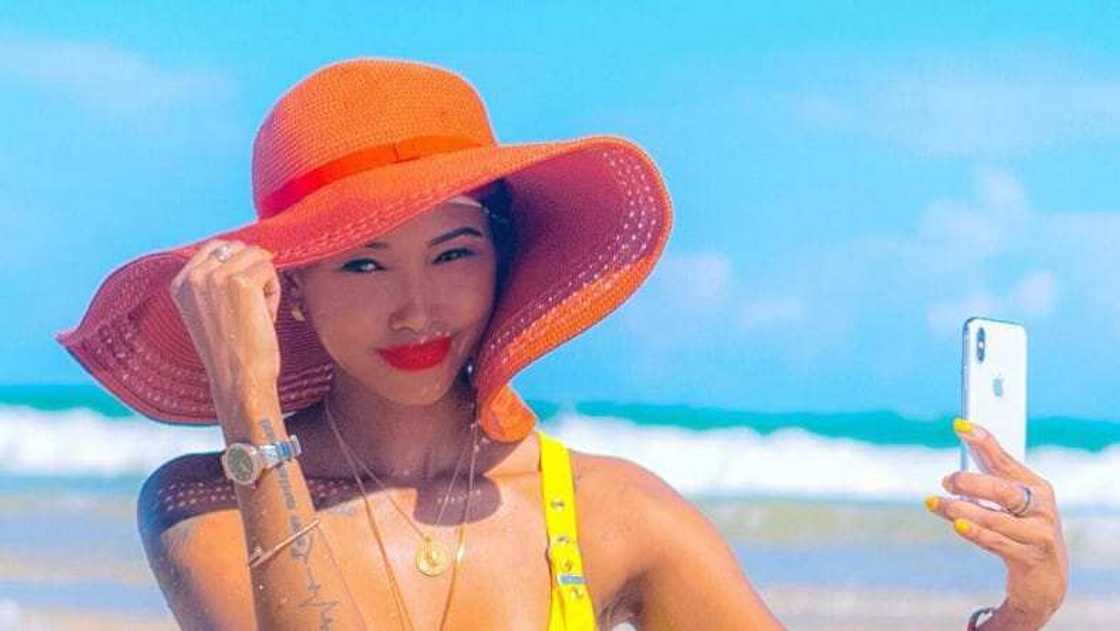 She insisted celebrities do not give their babies their privacy. She insisted celebrities do not give their babies their privacy.