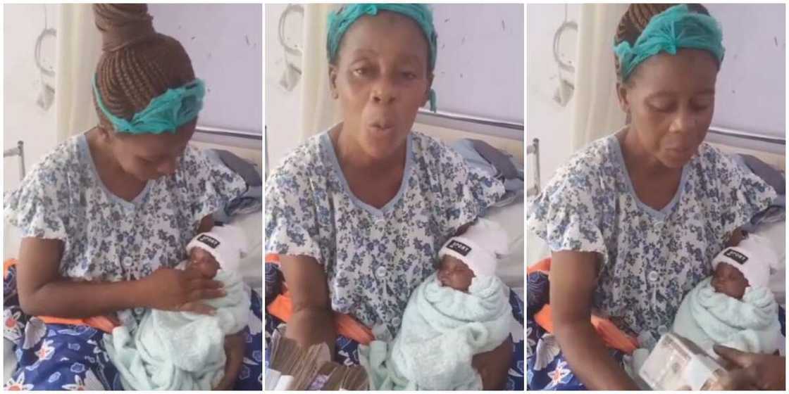 55-year-old woman who lost her womb after giving birth for the first time surprised with N400k, video wows people 55-year-old woman who lost her womb after giving birth for the first time surprised with N400k, video wows people