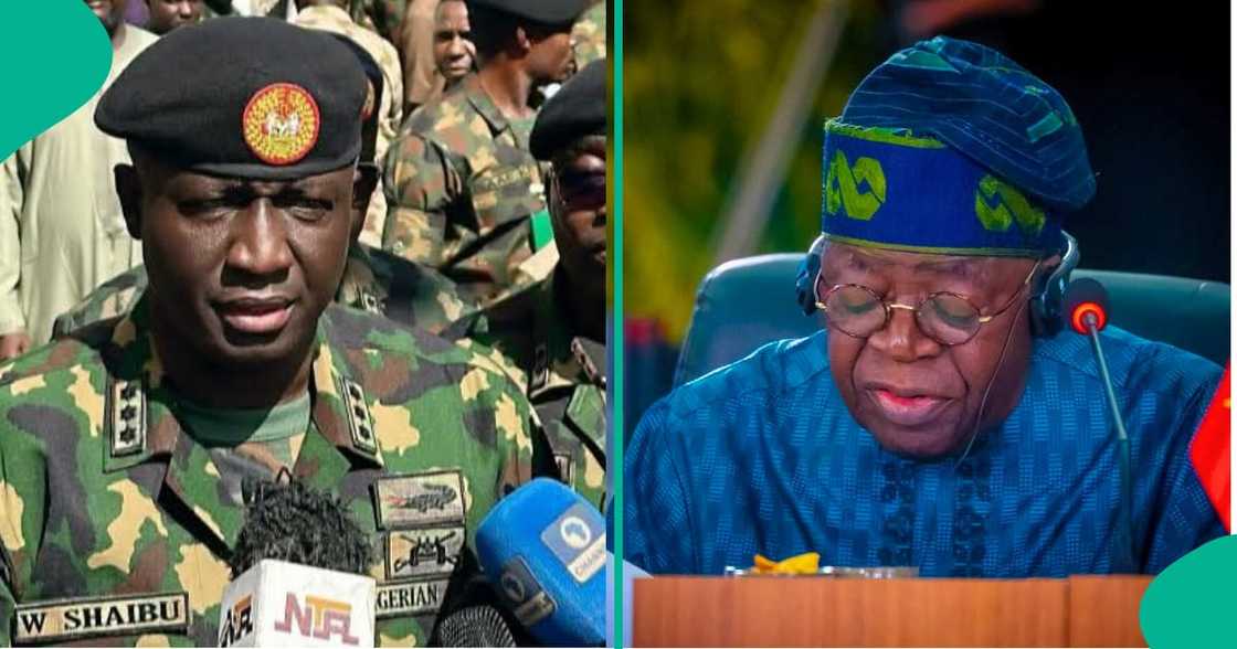 Janar Shaaibu ya gana da Tinubu Janar Shaaibu ya gana da Tinubu