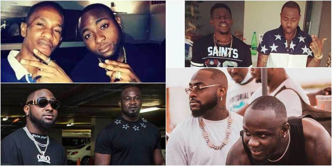 Davido's late friends