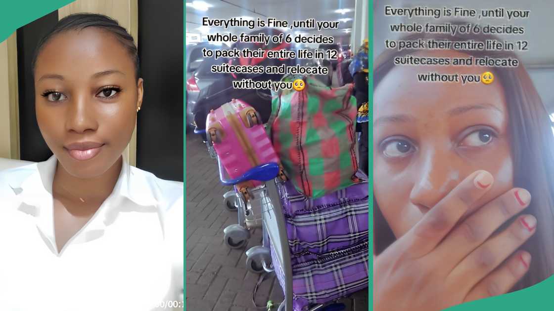 Lady in tears as her family relocates without her Lady in tears as her family relocates without her