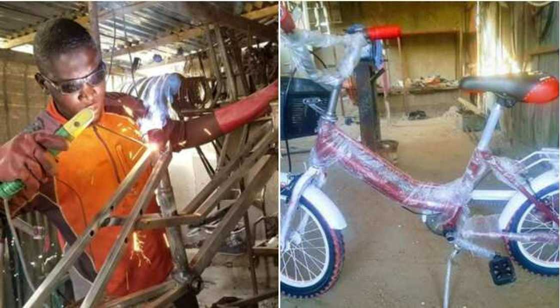 Umar Yusuf: Northern Nigerian man builds modern bicycles to empower citizens Umar Yusuf: Northern Nigerian man builds modern bicycles to empower citizens
