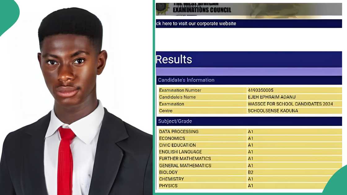 Boy who performed well in JAMB and WAEC.