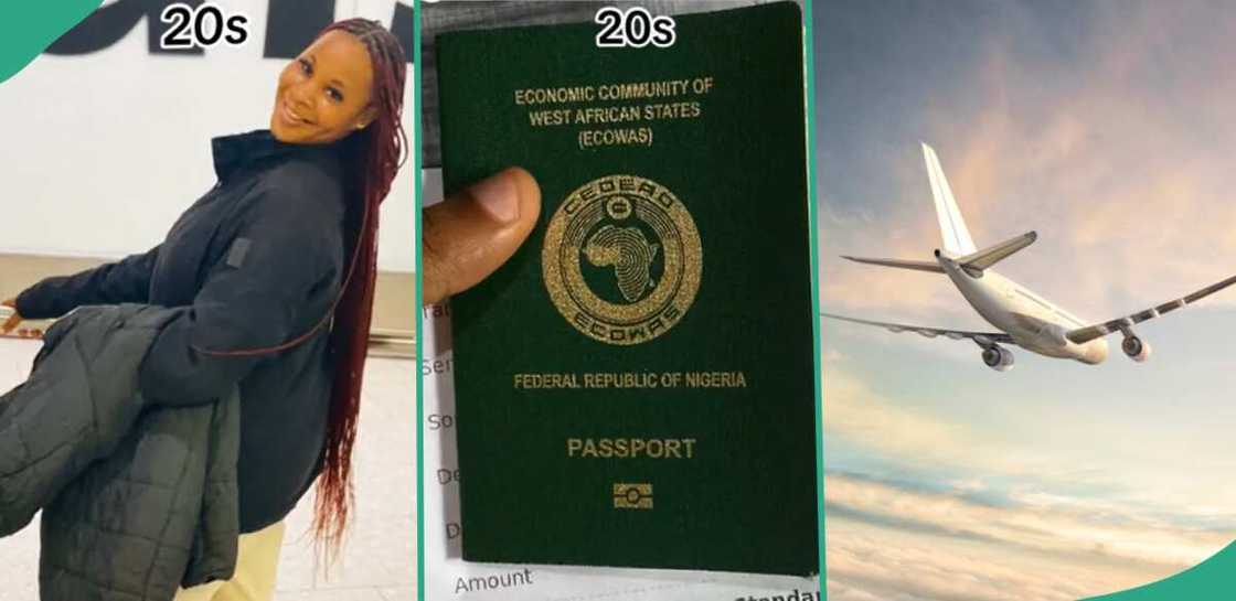 Lady moves from Nigeria to UK.