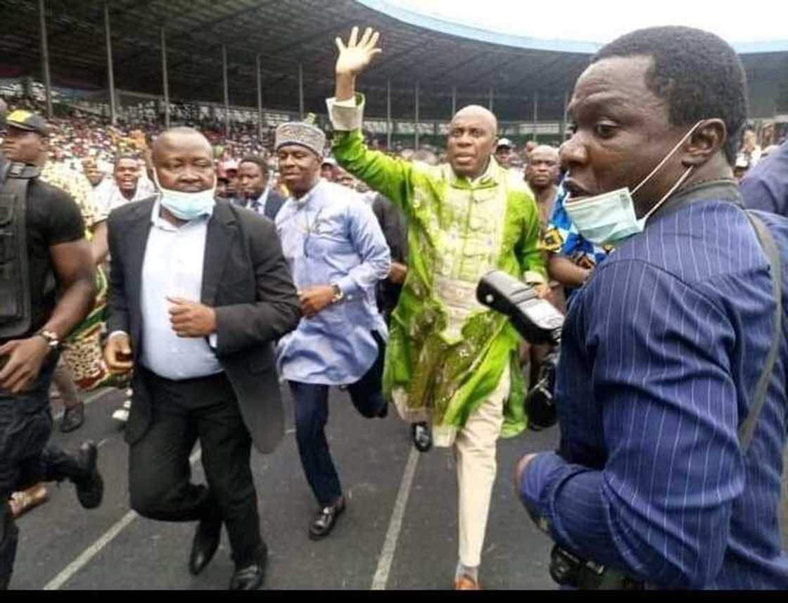 I asked Rotimi Amaechi to run, Ali Ndume says I asked Rotimi Amaechi to run, Ali Ndume says