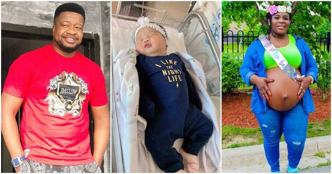 Actor Browny Igboegwu shared adorable photos of child he welcomed with wife after 10 years Actor Browny Igboegwu shared adorable photos of child he welcomed with wife after 10 years