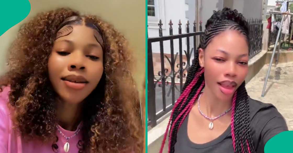 Nigerian lady shares moment she transformed her parents' house.