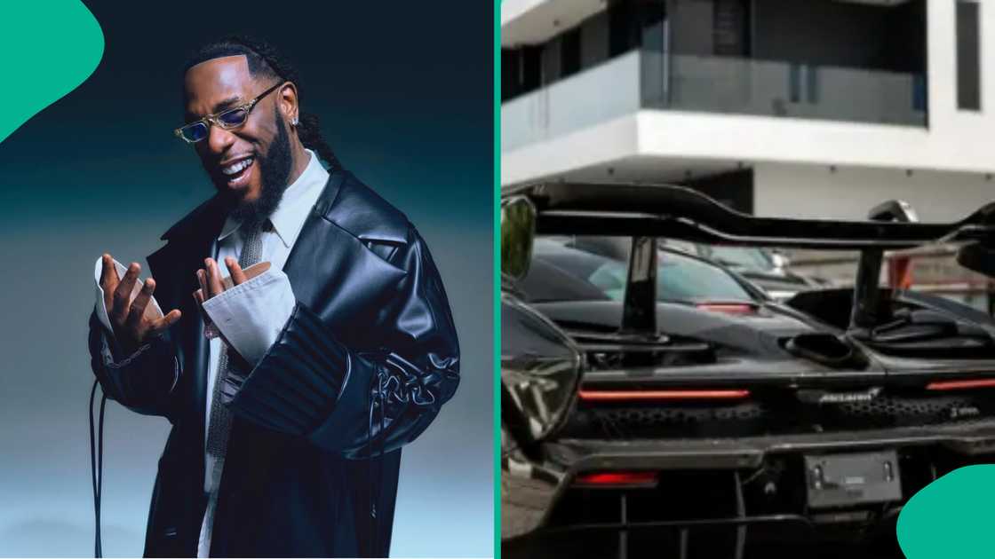 Burna Boy buys McLaren Senna MSO, fans drool Burna Boy buys McLaren Senna MSO, fans drool