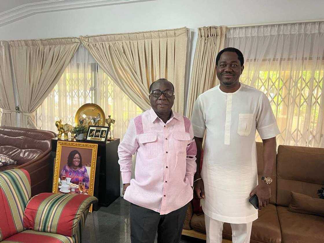 Agbomhere Meets Ghanaian Ruling Party Chairman Agbomhere Meets Ghanaian Ruling Party Chairman