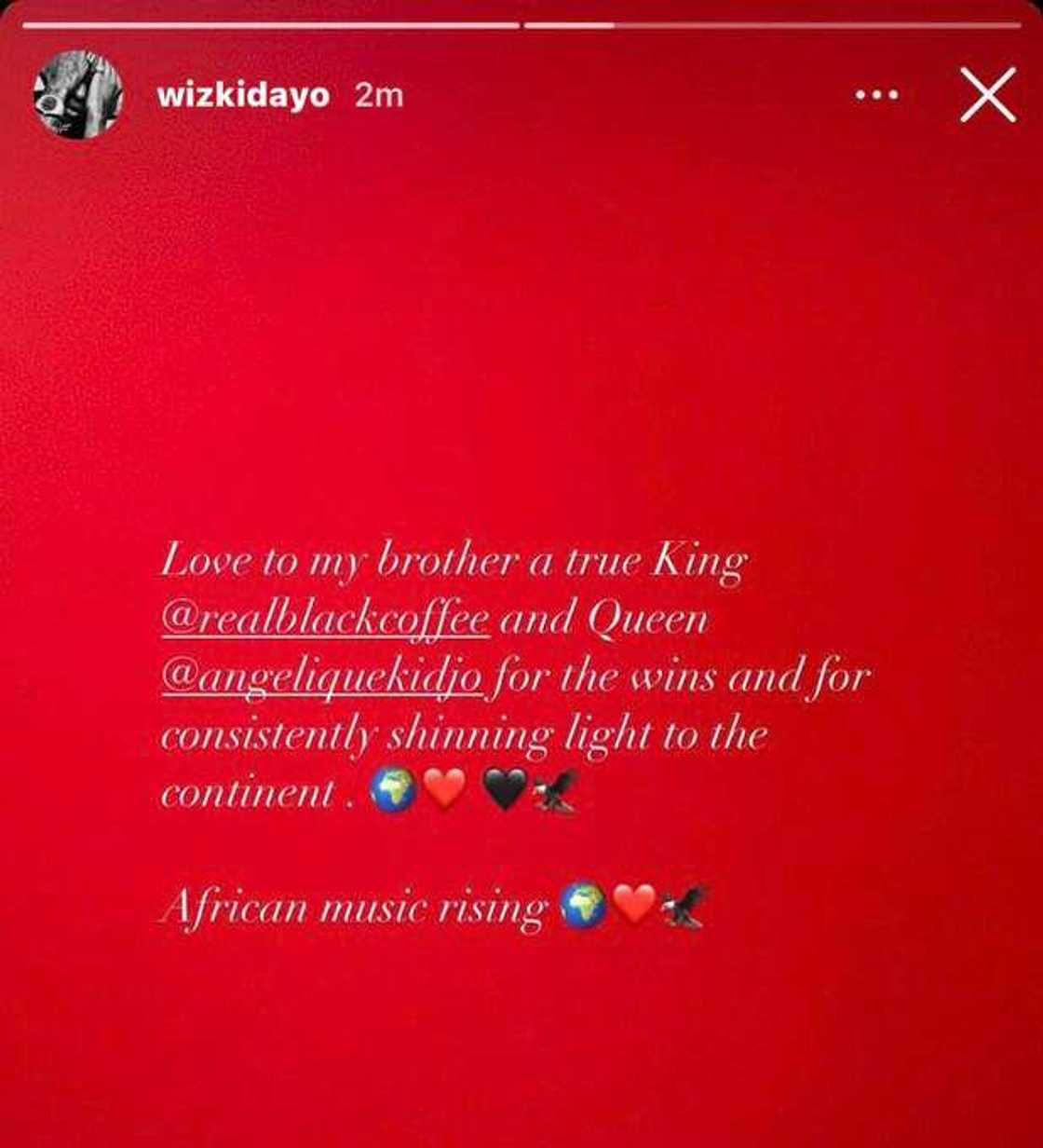 Grammy, Wizkid Grammy, Wizkid