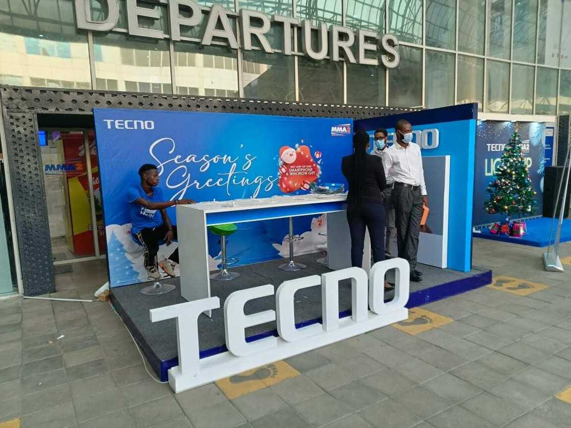 Christmas is in the Air as Tecno Lights Up the MMA2 Local Airport