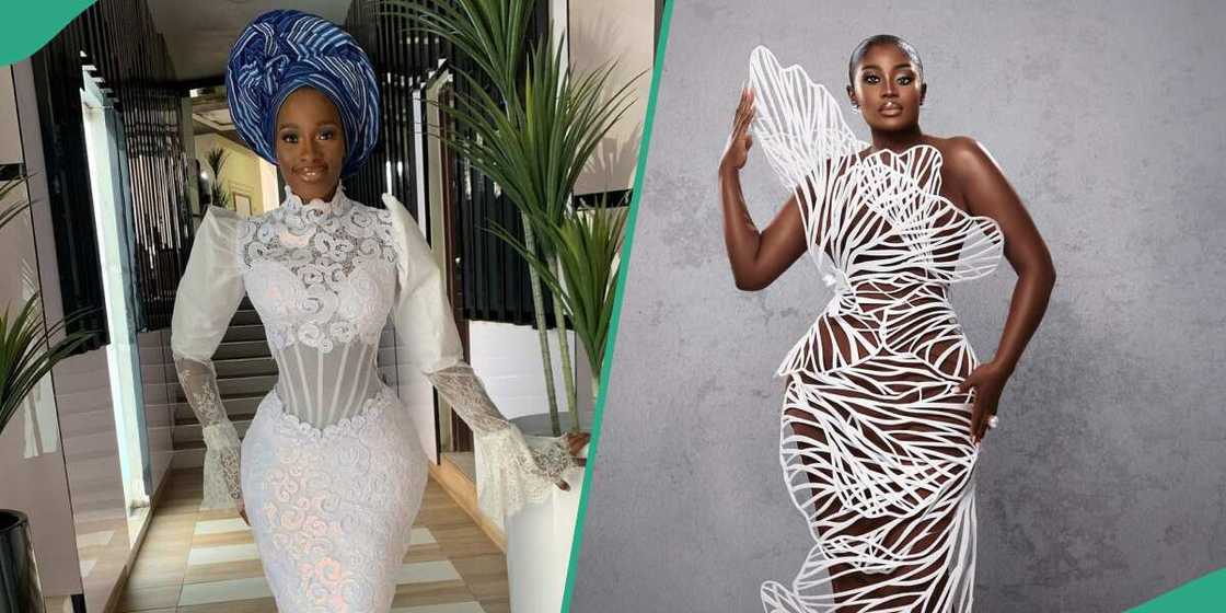 Ezinne and Nana Addo rock white outfits Ezinne and Nana Addo rock white outfits