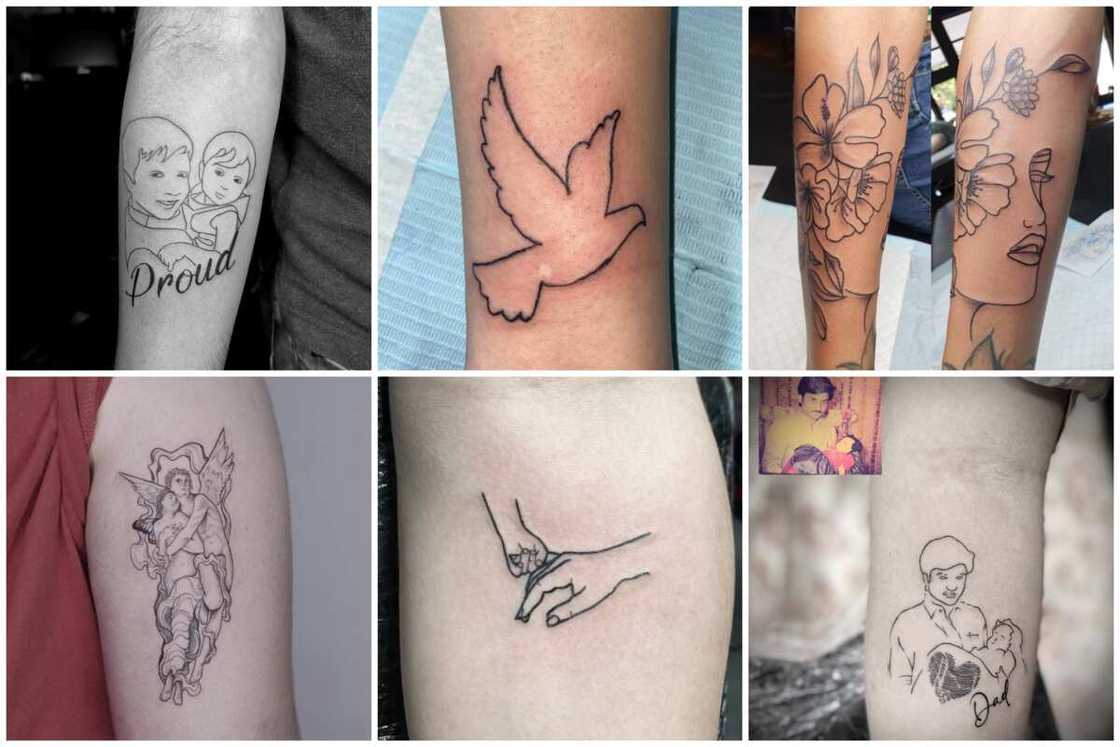 Dad and daughter tattoos Dad and daughter tattoos