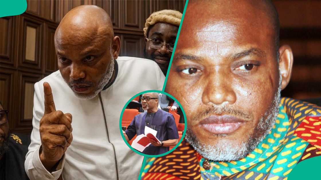 Former Senate Minority Leader Enyinnaya Abaribe calls for fairness and equity in Nigeria’s justice system following Nnamdi Kanu's verdict Former Senate Minority Leader Enyinnaya Abaribe calls for fairness and equity in Nigeria’s justice system following Nnamdi Kanu's verdict