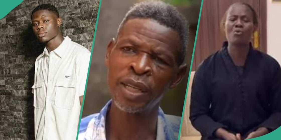 Late singer Mohbad and his parents Late singer Mohbad and his parents