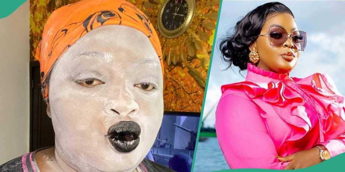 Eniola Badmus shares funny picture Eniola Badmus shares funny picture