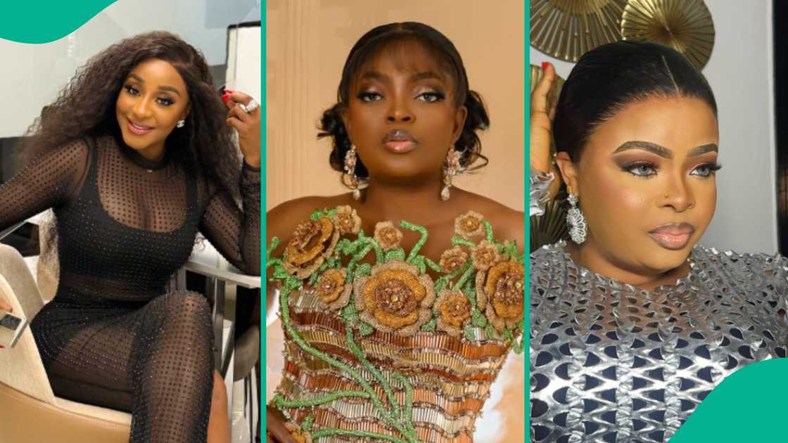 Funke Akindele, Ini Edo and other Nigerian celebs who struggled with childbirth. Funke Akindele, Ini Edo and other Nigerian celebs who struggled with childbirth.