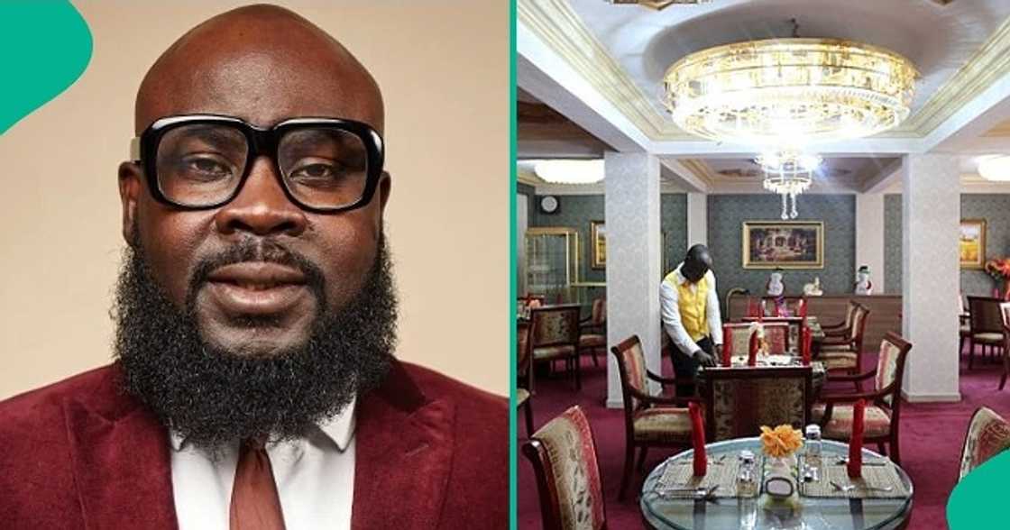 Employer cries out after seeing total bill of 3 female job seekers he took out for lunch. Employer cries out after seeing total bill of 3 female job seekers he took out for lunch.