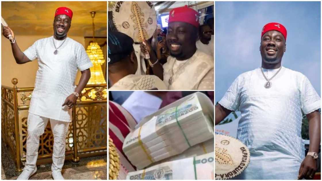 He also spoke about why his mother's wedding was big. He also spoke about why his mother's wedding was big.