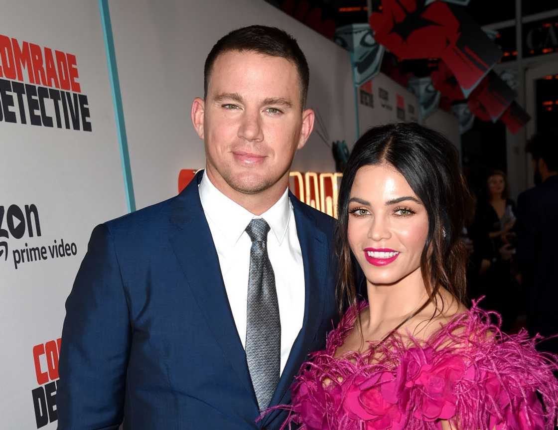 Channing Tatum and Jenna Dewan Tatum in Los Angeles, California. Channing Tatum and Jenna Dewan Tatum in Los Angeles, California.