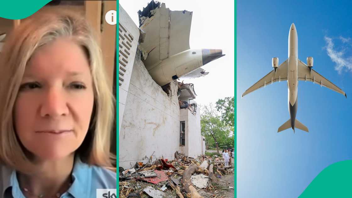 Pilot analyses video of Air India level   crash.