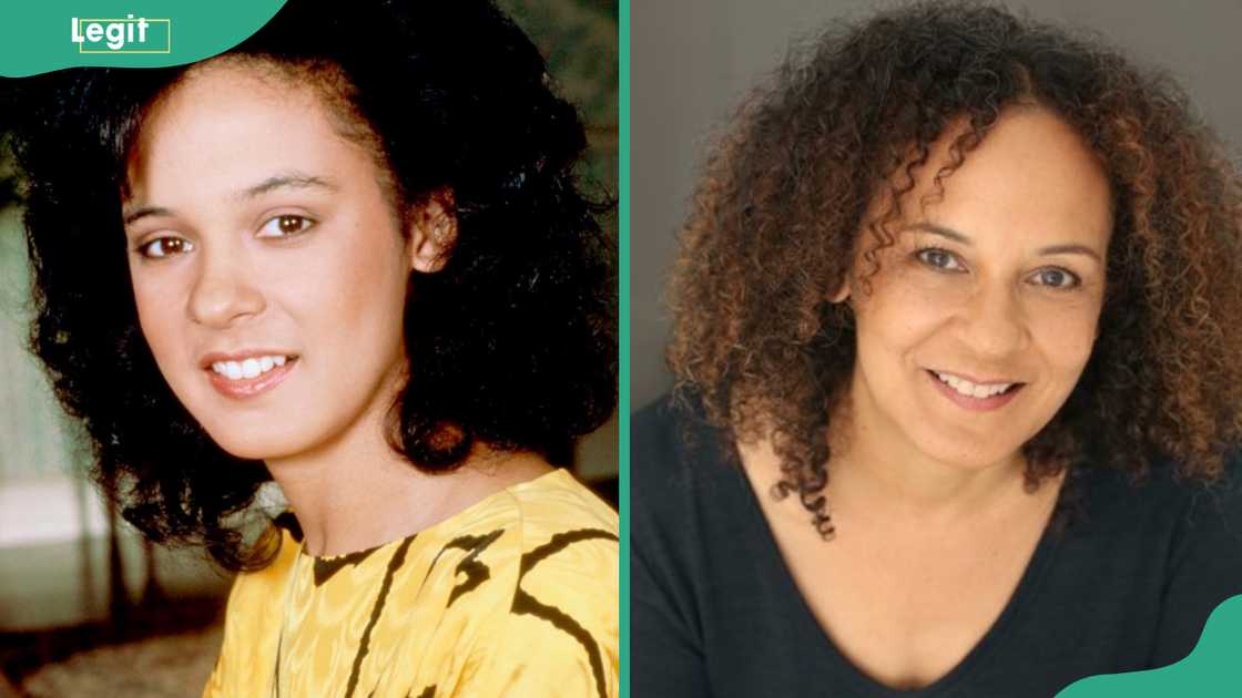 Sabrina Le Beauf then (L) and now (R) Sabrina Le Beauf then (L) and now (R)