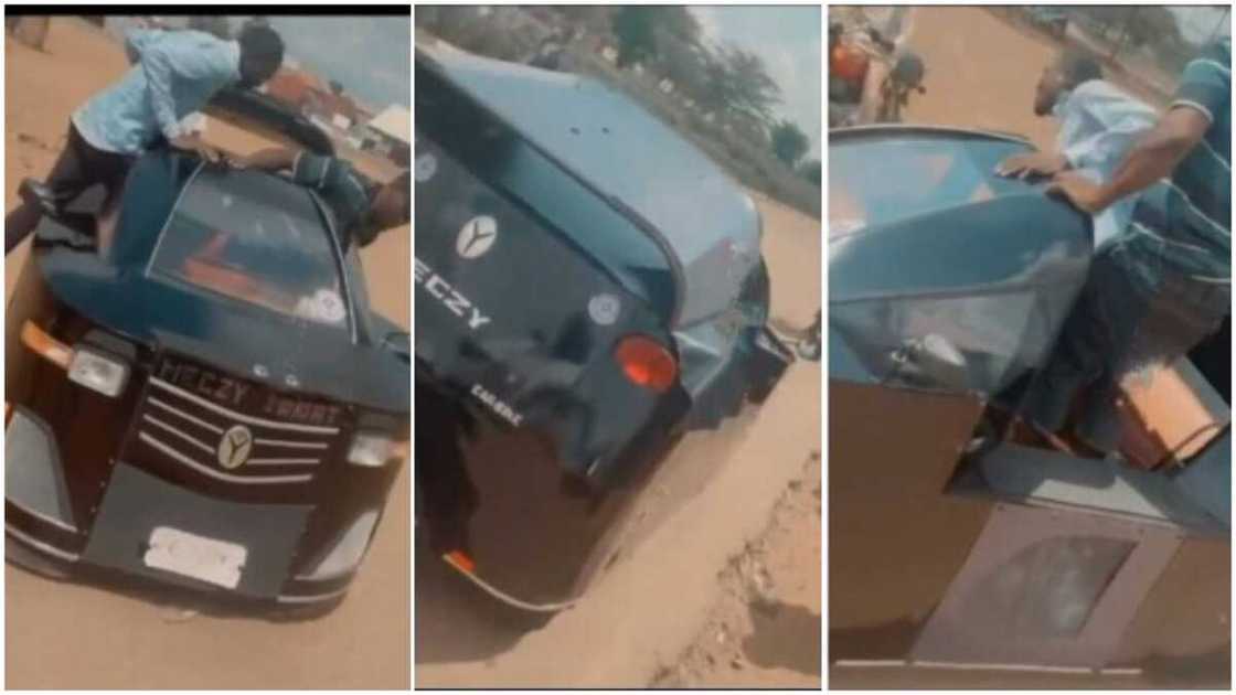 The vehicle looks so beautiful. The vehicle looks so beautiful.