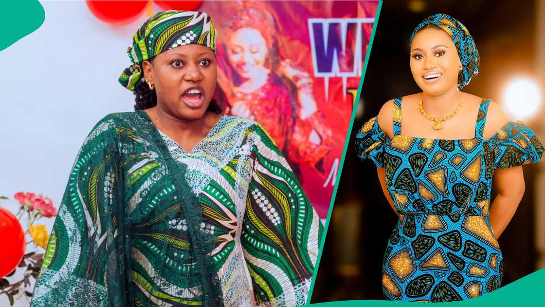 Khadija mai bakin kiss ta yi magana kan zargin madigo da ake yiwa Momee Gombe Khadija mai bakin kiss ta yi magana kan zargin madigo da ake yiwa Momee Gombe