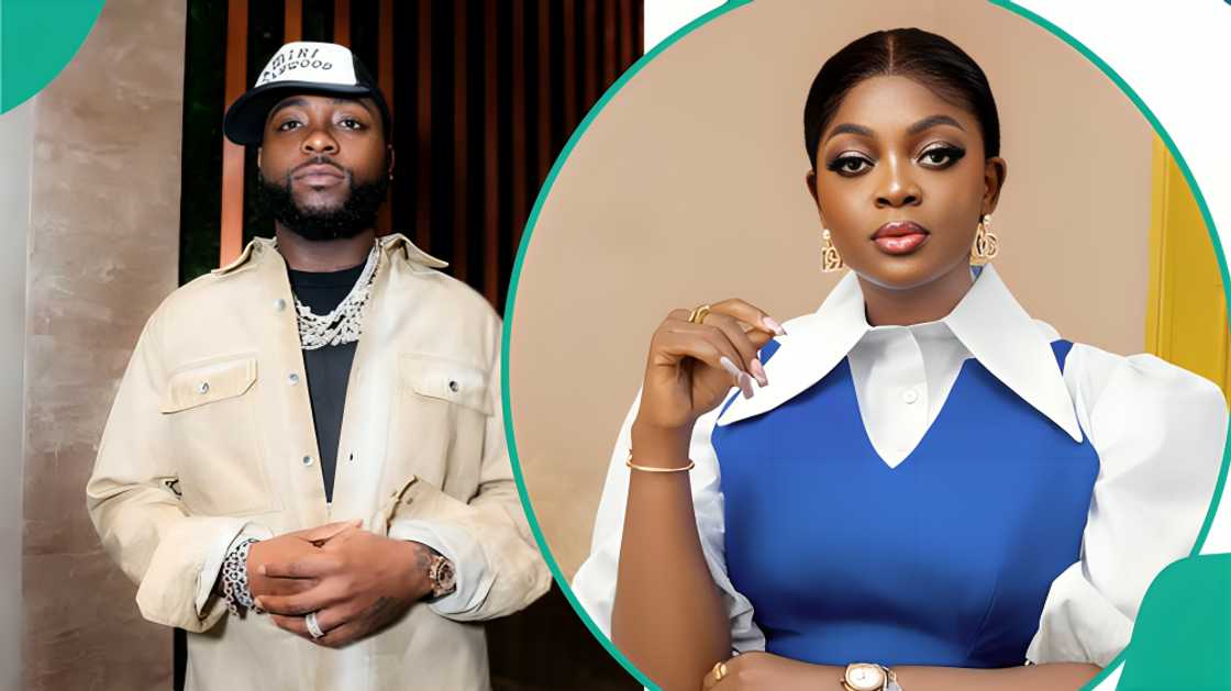 Eniola Badmus’ interaction with Davido at event trends online Eniola Badmus’ interaction with Davido at event trends online