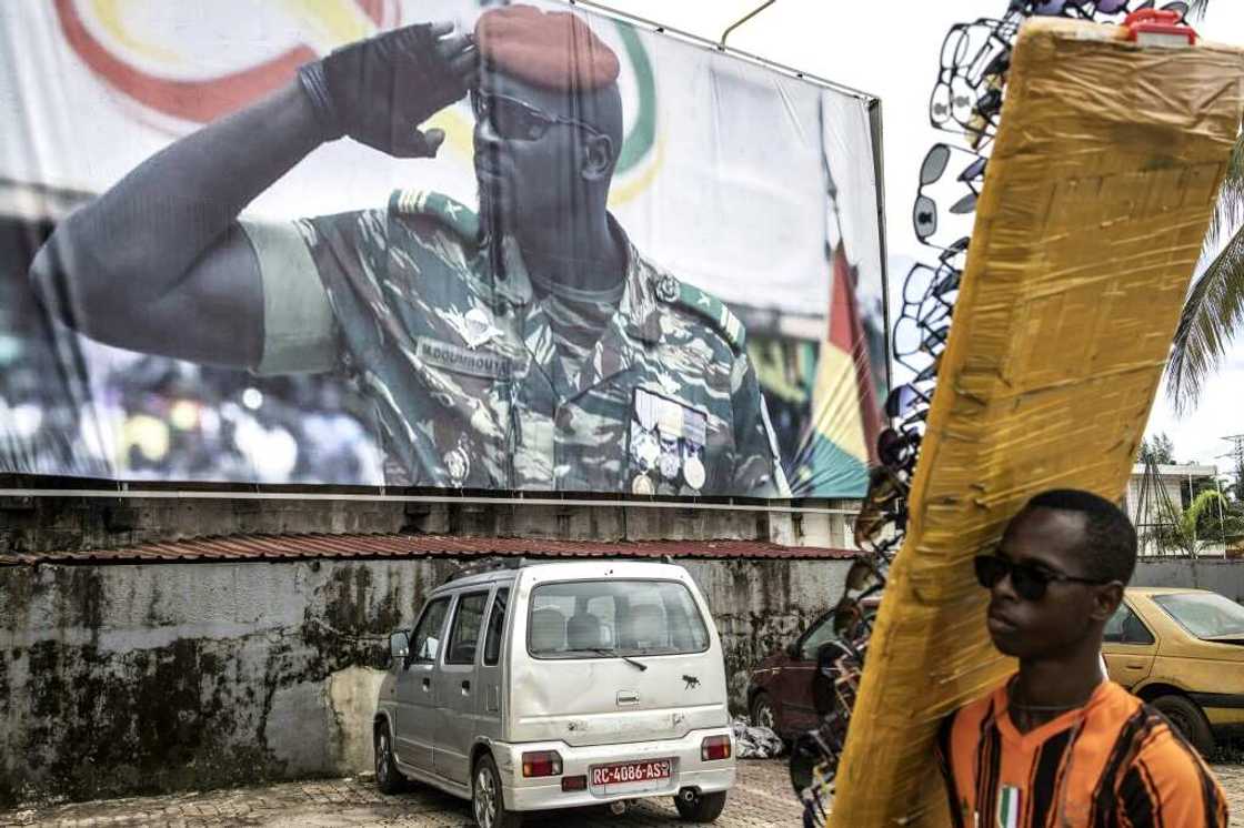 A junta led by Colonel Mamady Doumbouya overthrew President Alpha Conde in September A junta led by Colonel Mamady Doumbouya overthrew President Alpha Conde in September