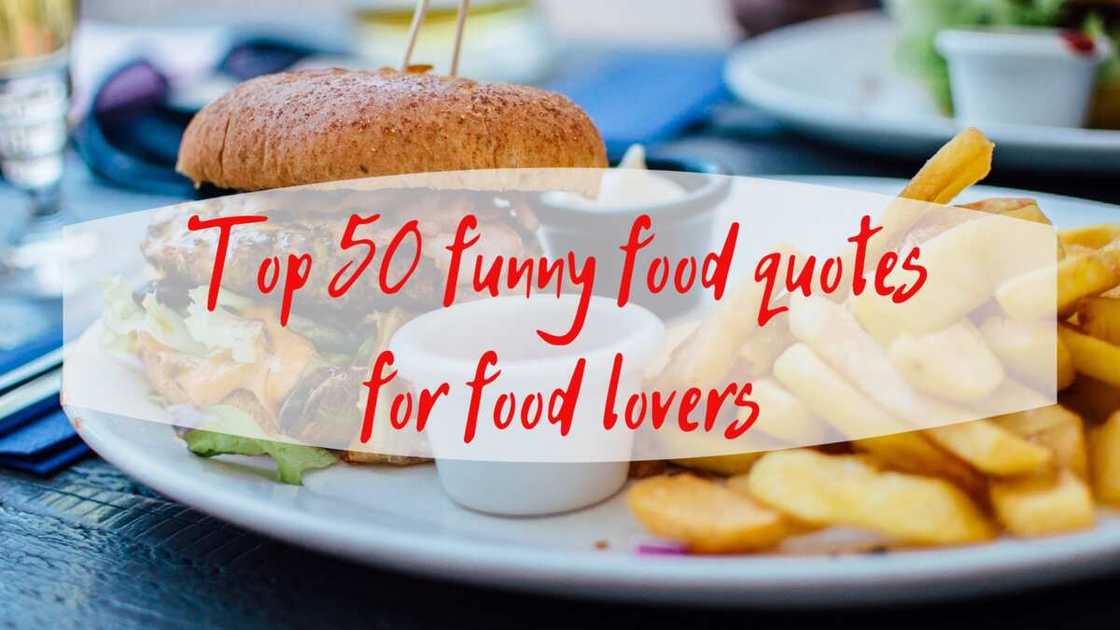 Funny food quotes