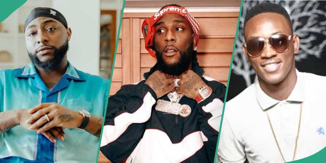 Davido, Burna Boy, Dammy Krane Davido, Burna Boy, Dammy Krane