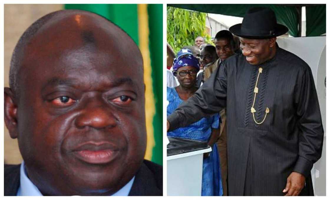 Muazu Babangida Aliyu da Goodluck Jonathan Muazu Babangida Aliyu da Goodluck Jonathan